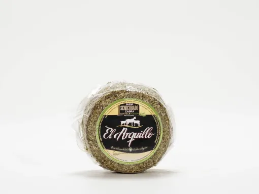 Queso puro de cabra semicurado en Manteca y Romero