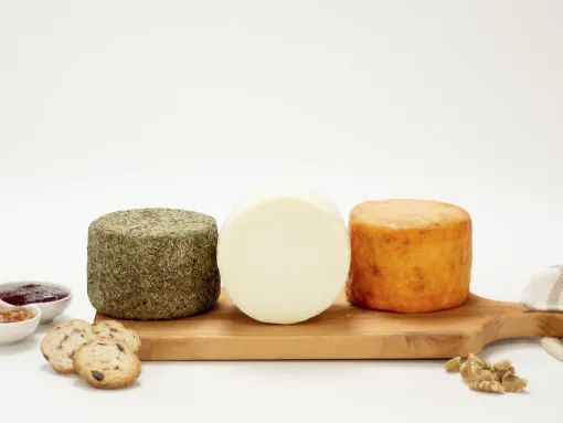 Lote Semicurado - 3 Babys Cabra  Romero - Pimentón - Semicurado