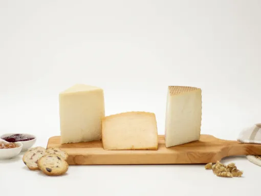 Lote Curado Cabra - 3 Cuñas  Ahumado - Leche Cruda - Pedro Ximénez