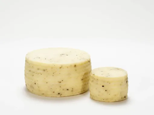 Queso puro de cabra semicurado Trufa