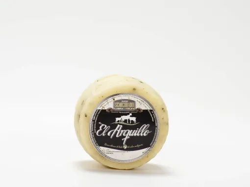 Queso puro de cabra semicurado Trufa