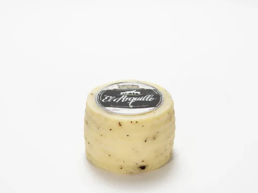 Queso puro de cabra semicurado Trufa